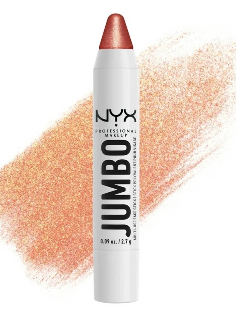 NYX Jumbo Multi-Use Face Stick Highlighter - Lemon Meringue, NEW